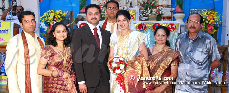 Abish Maria Wedding Photos Angamaly Kerala